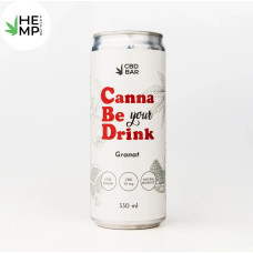 CBD Напій CannaBeDrink гранат